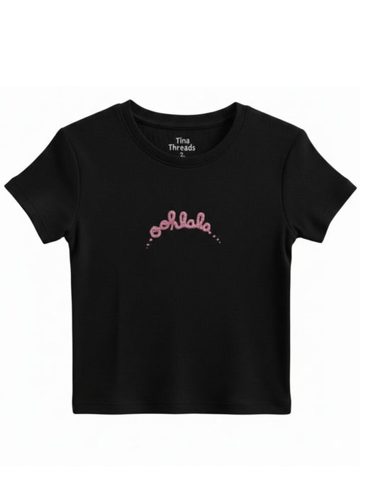 Ohlala Beaded Tshirt