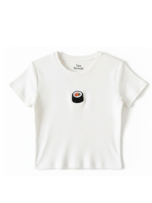 Sushi Beaded Tshirt