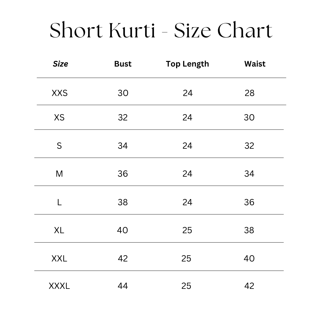 Red Bapu bomma short kurti full sleeves
