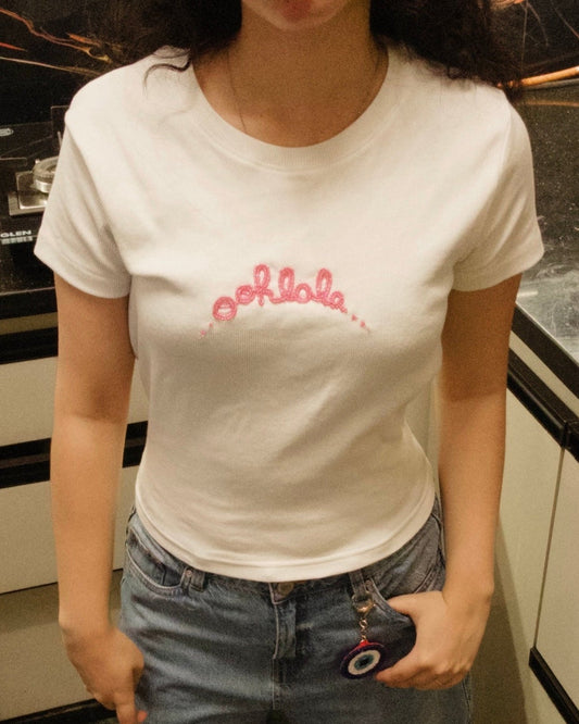Ohlala Beaded Tshirt