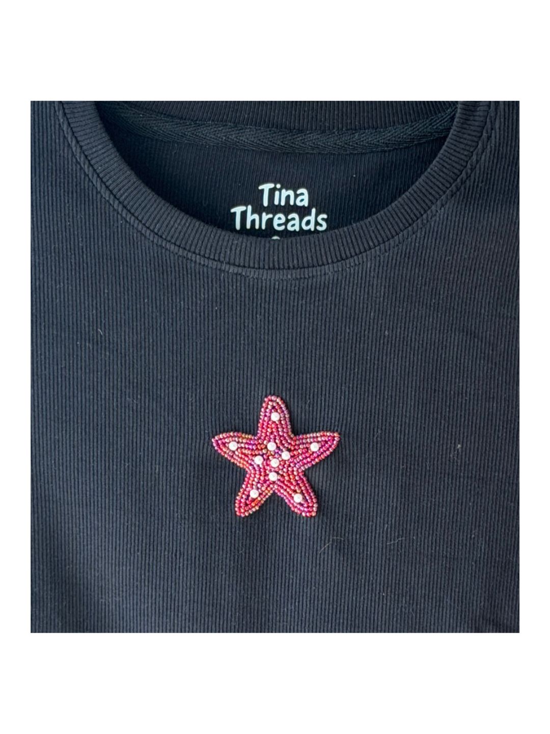 Starfish Beaded Tshirt