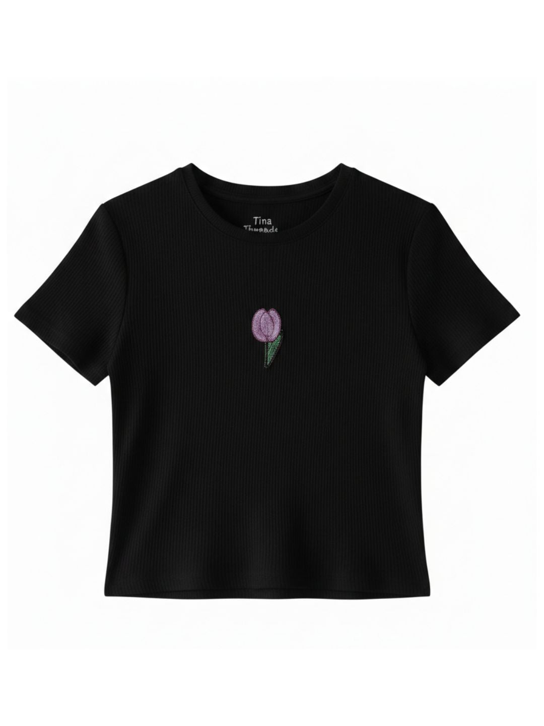Tulip Beaded Tshirt