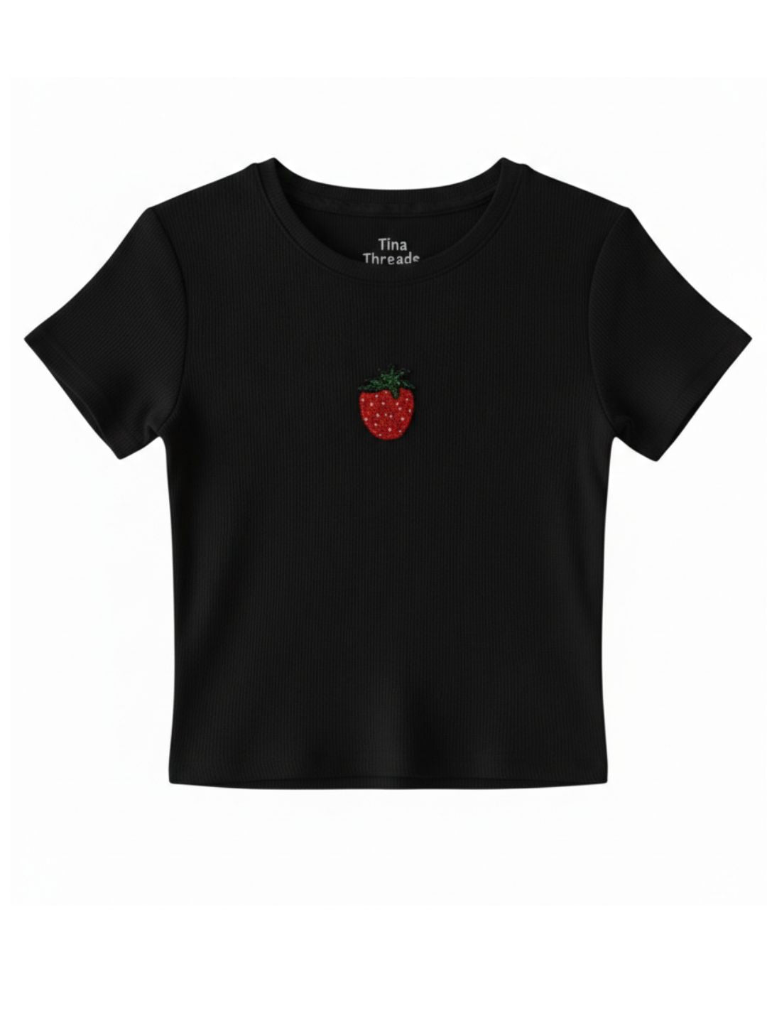 Strawberry Beaded Tshirt