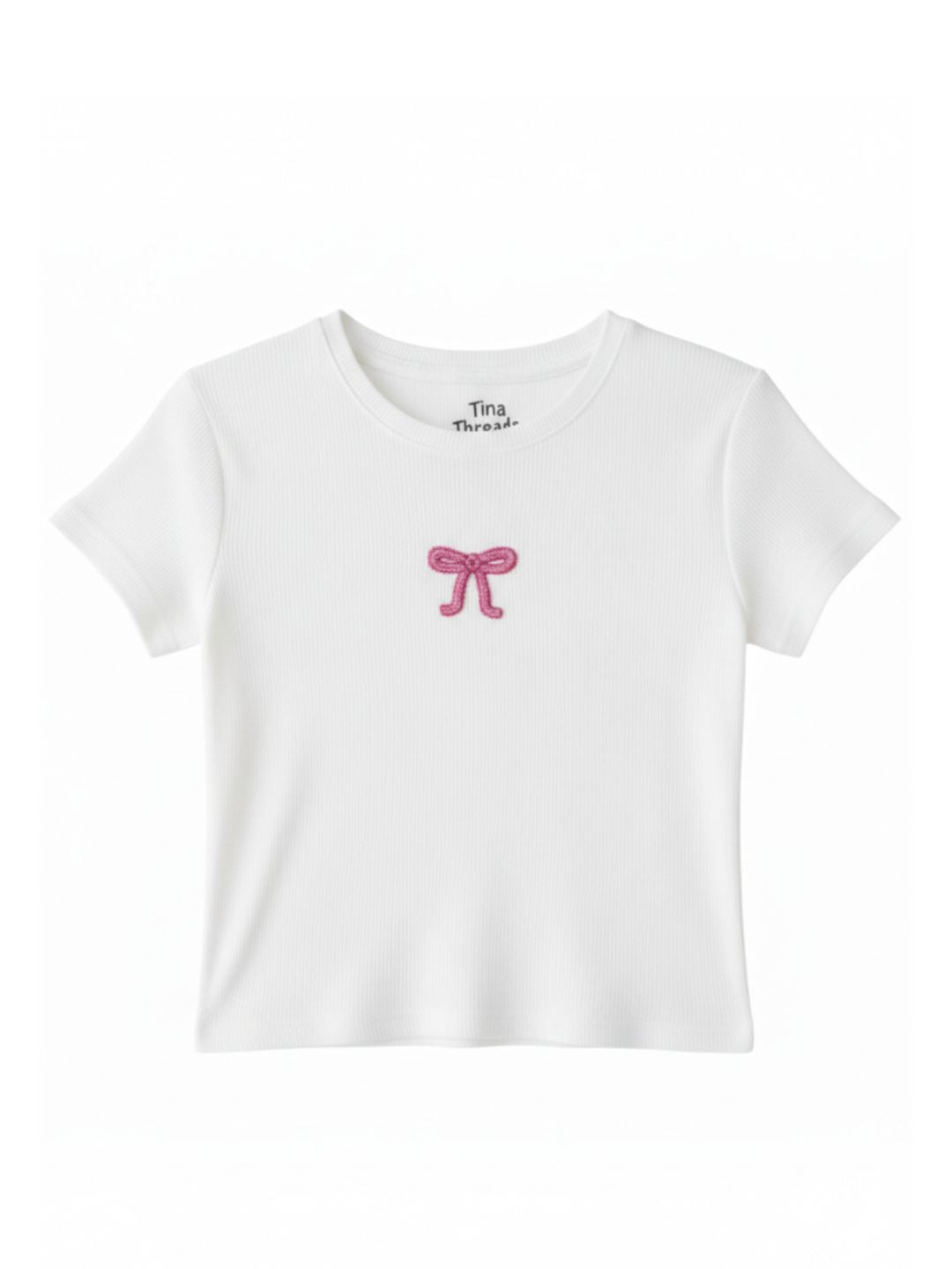 Bow Beaded Tshirt