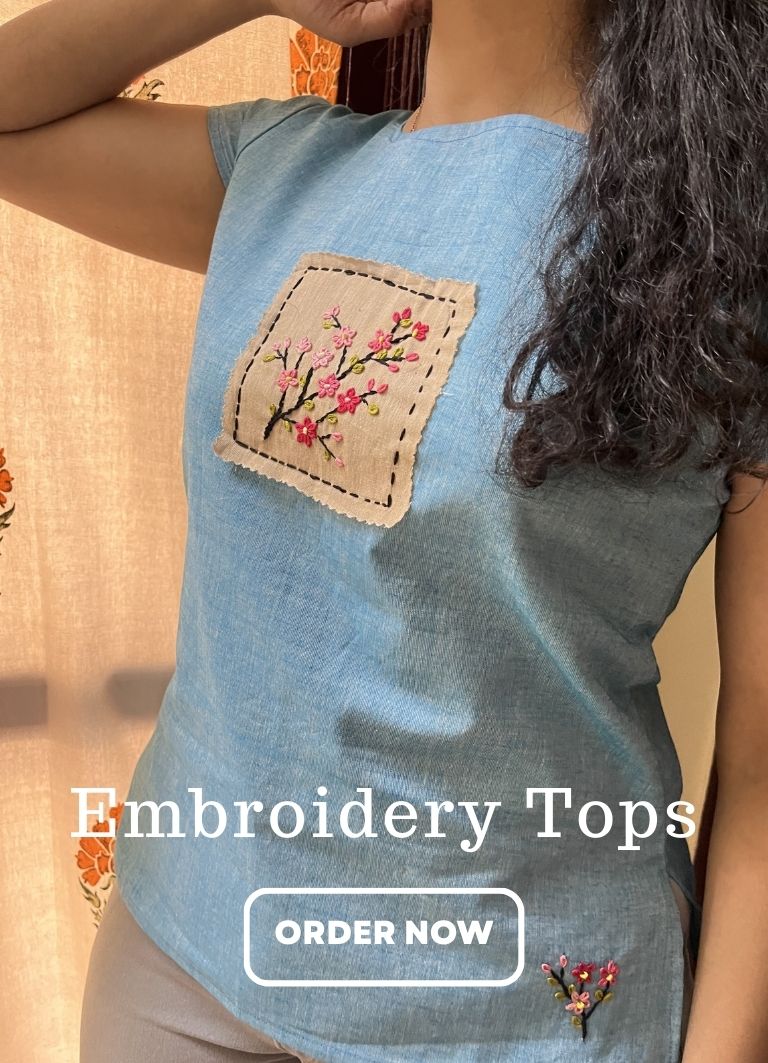Embroidery Tops