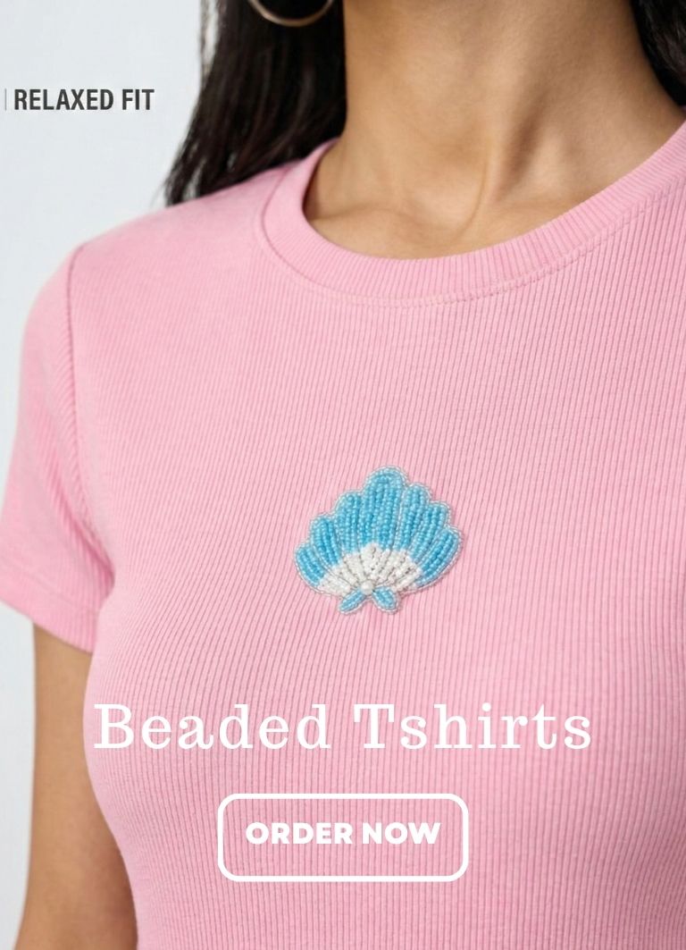 Beaded tees