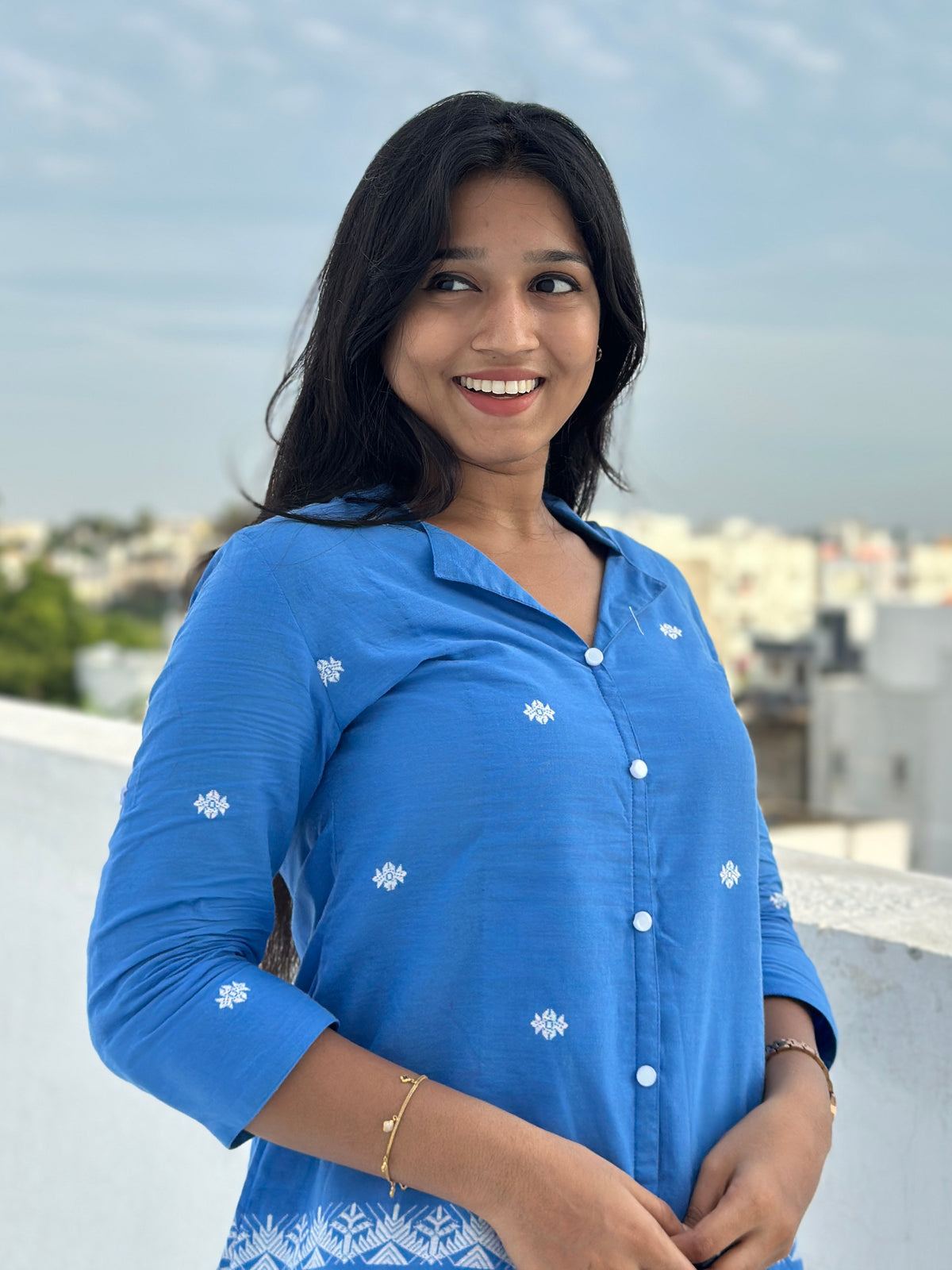 Jamdhani shirt Kurti
