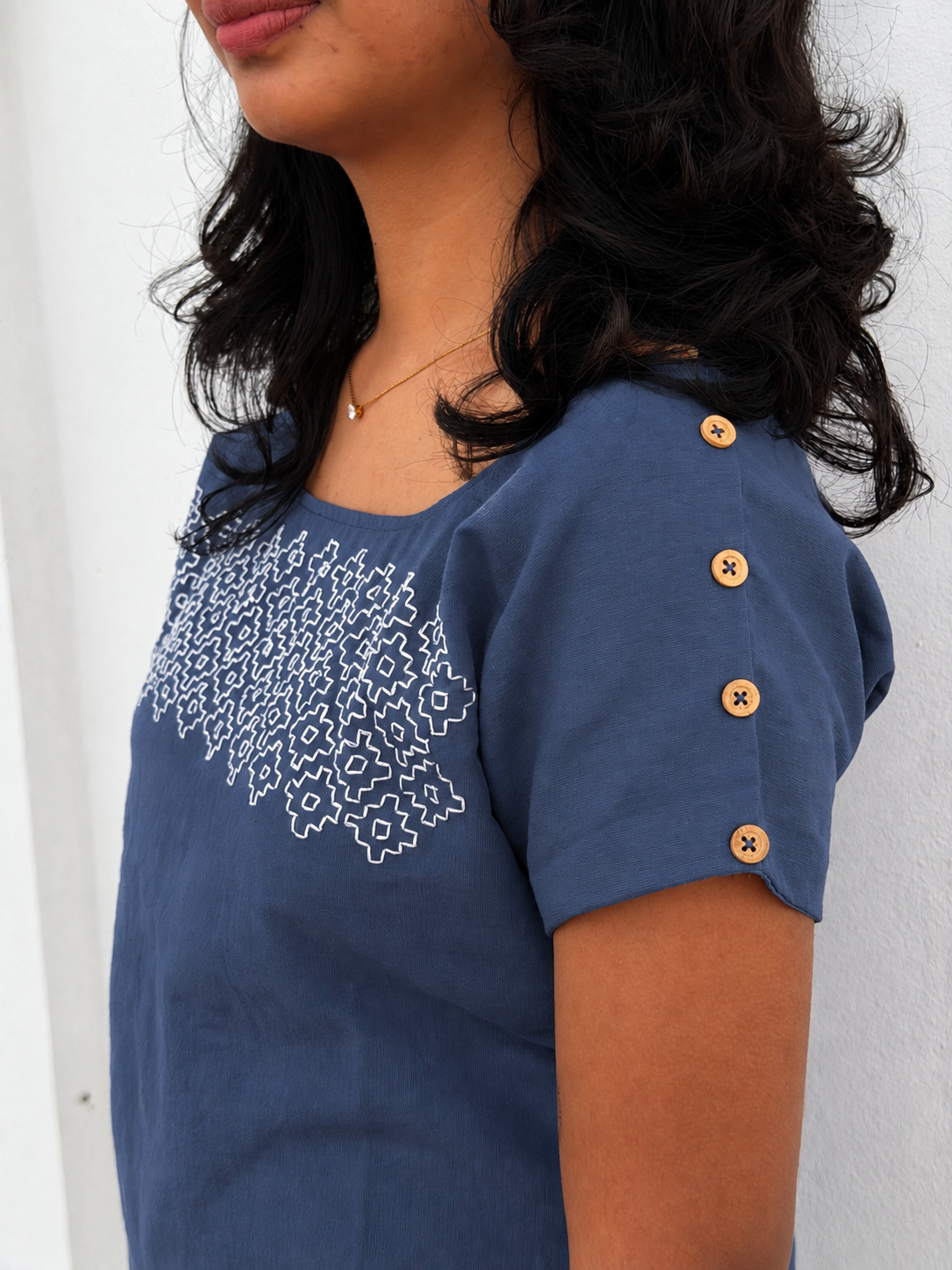 Kasuti inspired Embroidered Top