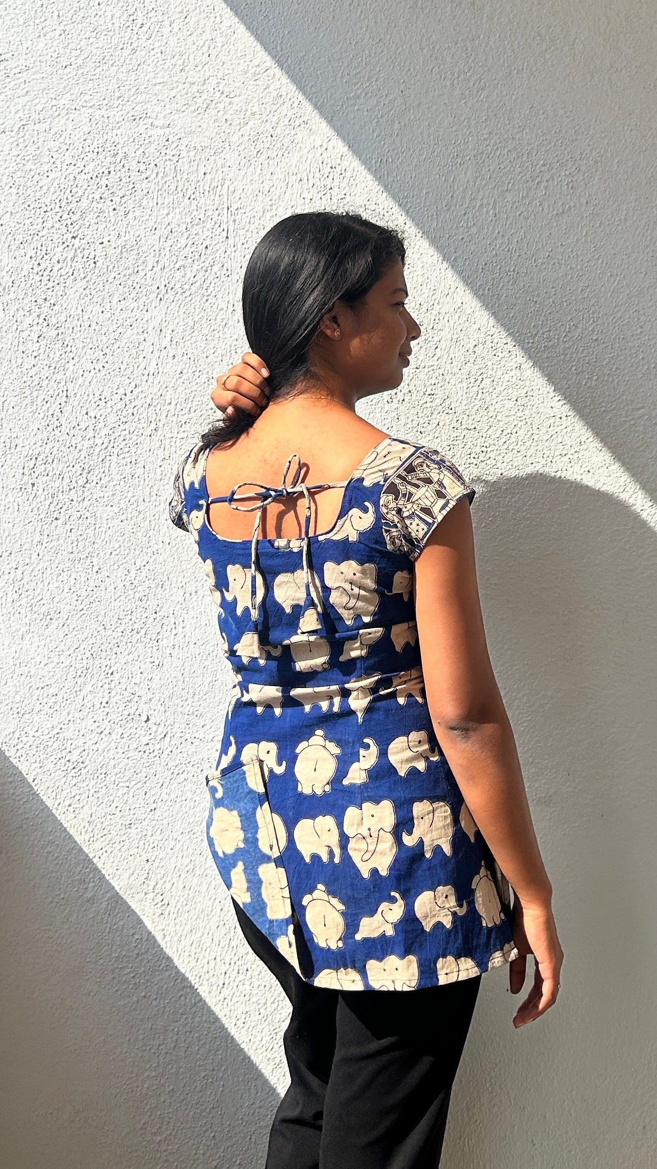 Elephant Print Kurtis
