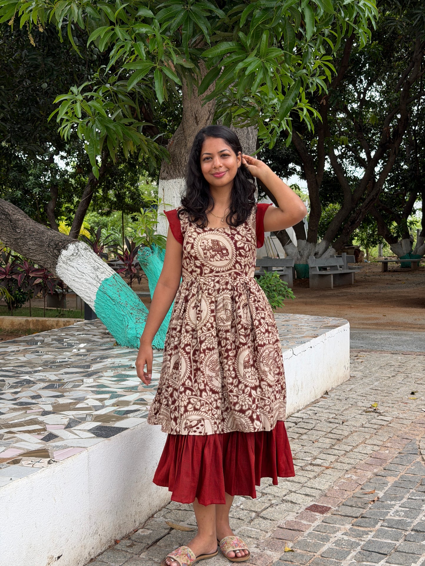 Gaja - Kalamkari dress