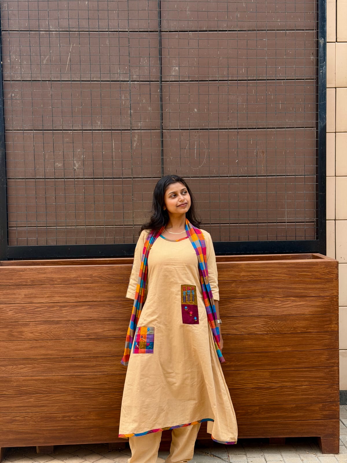 Nila Patch Kurta Set
