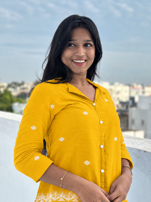 Jamdhani shirt Kurti